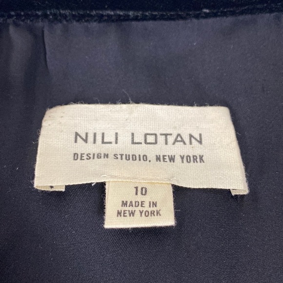 Nili Lotan Black Lace Sleeveless Dress Size 10 - Picture 10 of 10